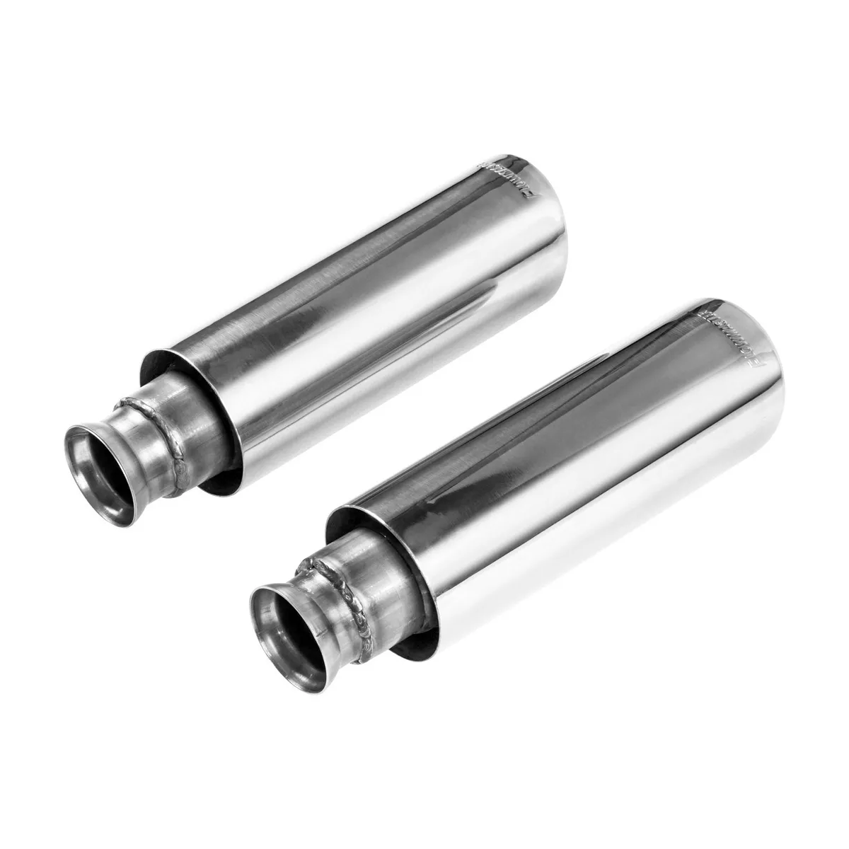 09-17 Dodge Ram 1500 / Ram 1500, 5.7L, V8, 2/4 Wheel Drive, All Wheel Bases, Direct-Fit, Exhaust Tips, Pair, Bright Polish Finish, 4.00" Dia, 304S Stainless Steel. product image