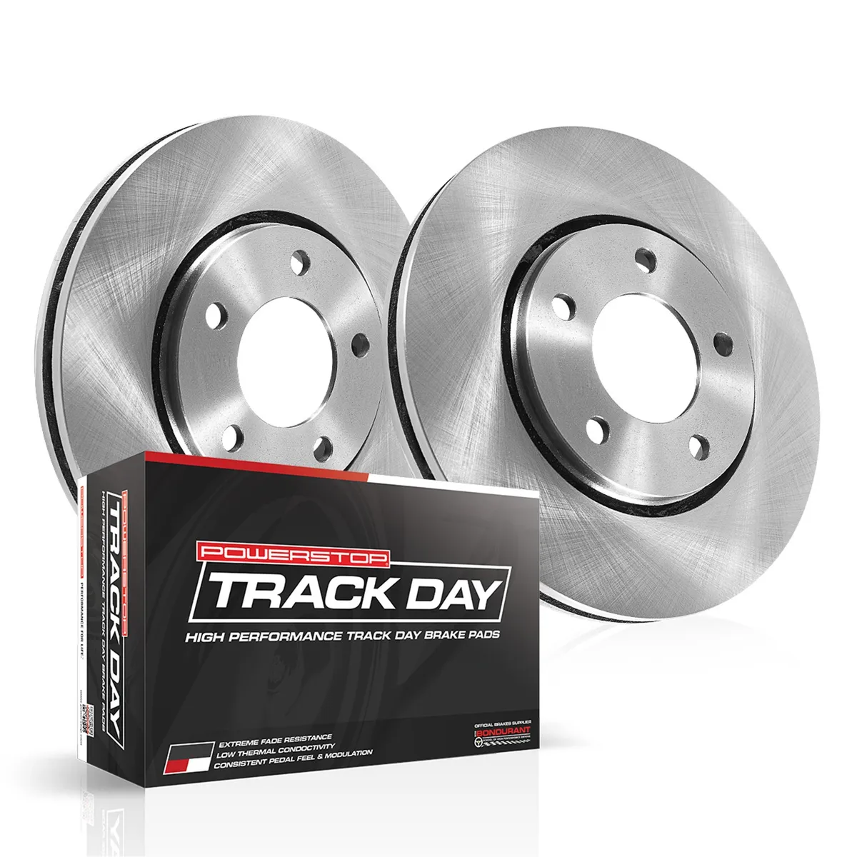 Track Day Kit-Stage 1 Kit For Track Day Enthusiasts: Rotors And Pads-For Use W/Street Tires product image