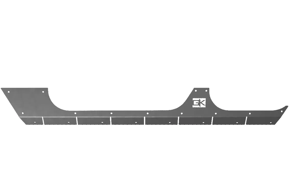 Gauntlet Series Rocker Guards for Jeep JK Wrangler product image