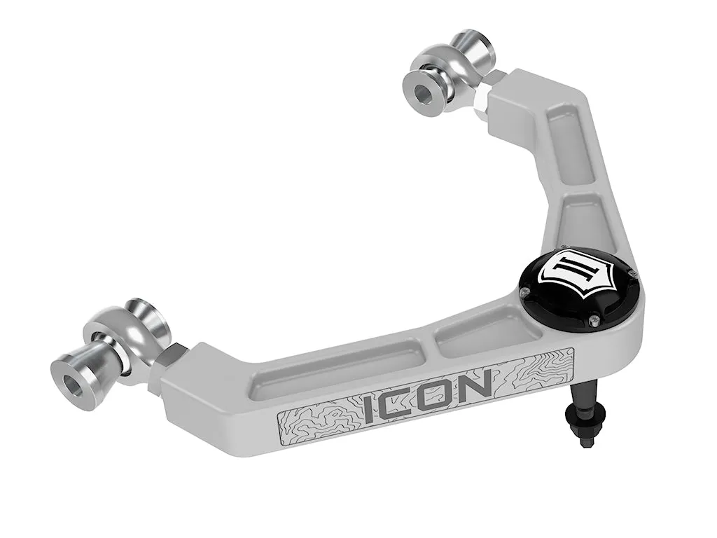 ICON Vehicle Dynamics ICON 2020-2026 Chevrolet Silverado/GMC Sierra 2500/3500 HD, Front Upper, Billet Control Arm Kit, w/ Delta Joint Pro HD