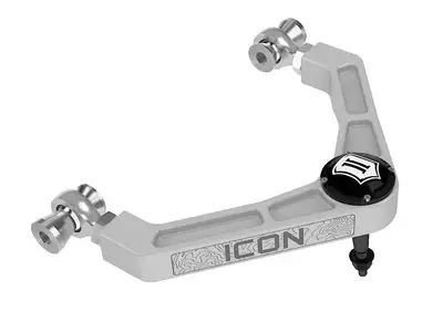 ICON Vehicle Dynamics ICON 2020-2026 Chevrolet Silverado/GMC Sierra 2500/3500 HD, Front Upper, Billet Control Arm Kit, w/ Delta Joint Pro HD