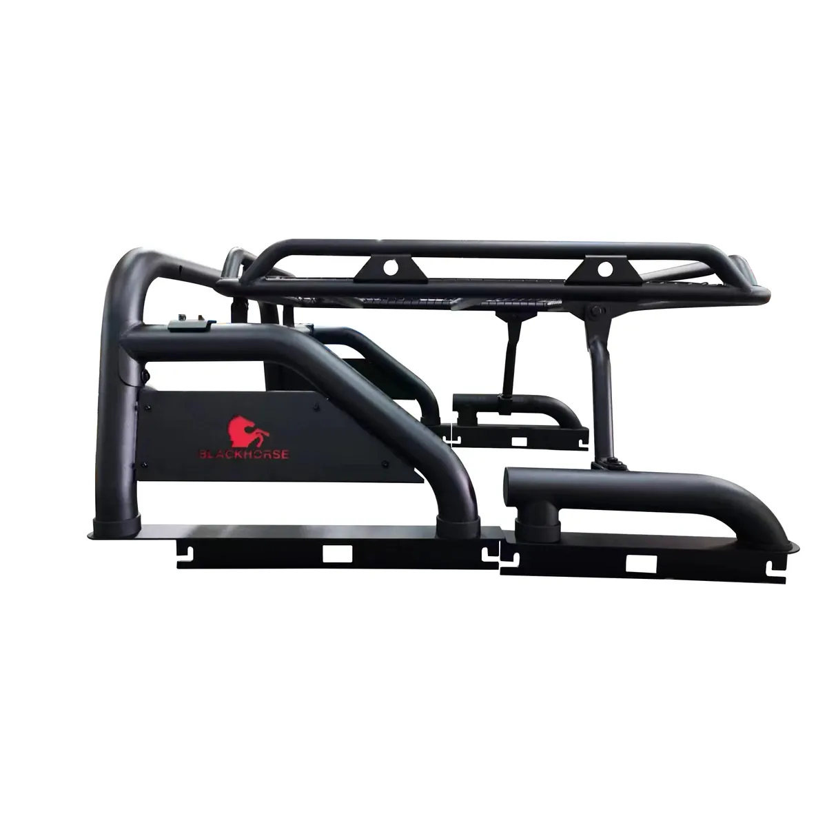 Black Horse Off Road Warrior Roll Bar Black Steel WRB-09BK product image