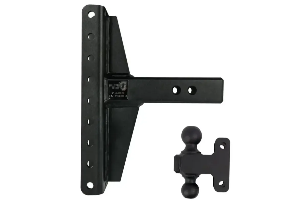 BulletProof 2.5 Heavy Duty 4 6 Offset Hitch HD25OFFSET product image
