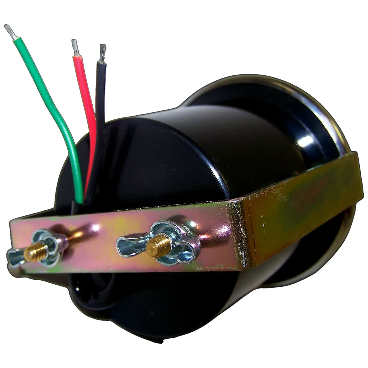 Instrument Panel Clock; 3 in. Diameter; 3 in. Body Depth; 3.75 in. Depth Including Terminals; product image