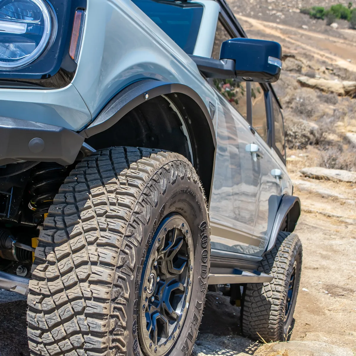 2021-2026 Ford Bronco Steel Fender Flares Kit w/ Marker Lights product image