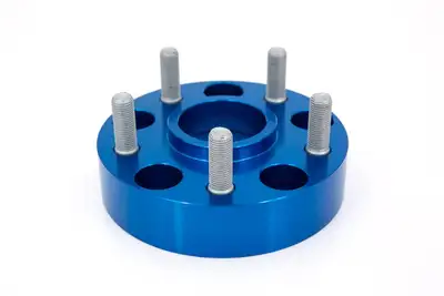 Spidertrax 0718 Wrangler/0610 Commander 1/220 To M14x1.5 X11/2in Blue Wheel Adapters(Pair)