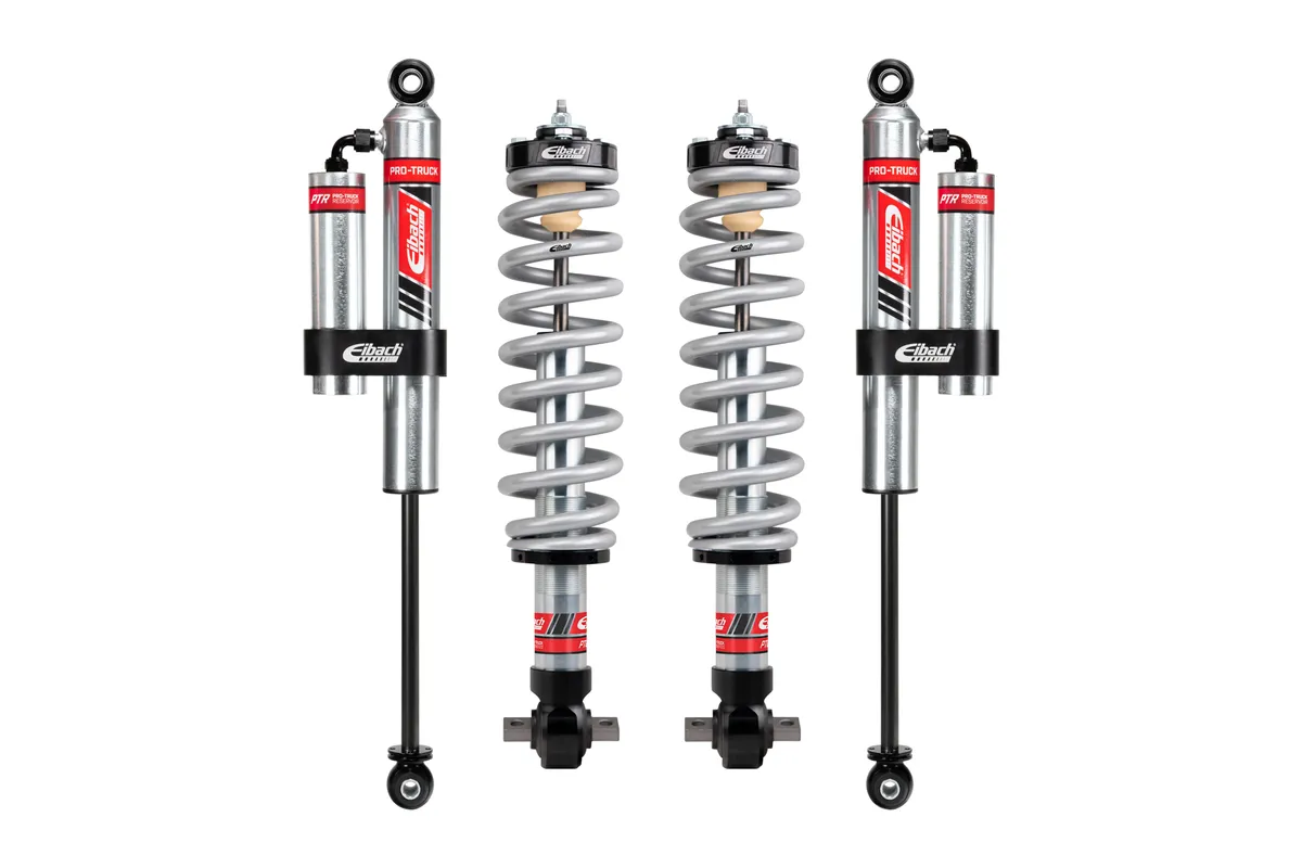 Eibach Springs Eibach Pair of Front Coilovers Rear Reservoir Shocks - E86-35-062-02-22