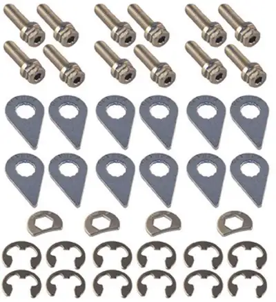 Stage 8 Header Bolt Kit - 6pt. 5/16-18 x 7/8 (12)