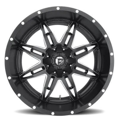 Fuel Off-Road Aluminum Wheels 15X10 Lethal D567 5 On 114.3/5 On 120.7 Matte Black/Milled 72.6 Bore -43 Offset Fuel Off Road Wheels