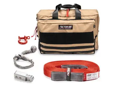 Factor 55 Factor 55 00485-05-Large Owyhee Recovery Kit (Silver Hitchlink And Large Bag)