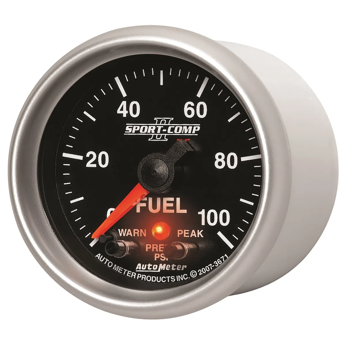 Gauge, Fuel Press, 2 1/16", 100psi, Digital Stepper Motor w/Peak & Warn, Sport-Comp II product image