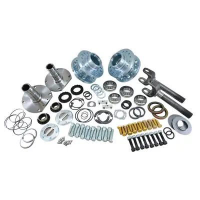 Yukon Gear And Axle The Yukon worry free Spin Free Kit replaces the vulnerable and expensive factory unit bearings with tapered bearings and races. The result is not only a design which is easier and more economical to service