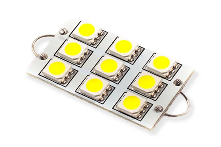 44mm SML9 LED Bulb Cool White Single Diode Dynamics product image