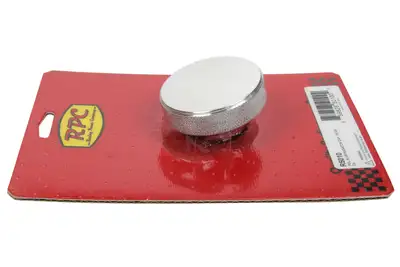 Racing Power Company Polished Aluminum Radiator Cap Plain