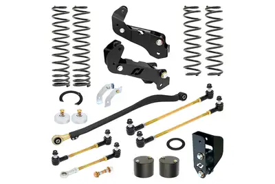 Rock Jock Driver Lift Kit for JL Wrangler w/ 392 Hemi 3.5 Inch lift RockJock 4X4