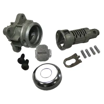 Crown Automotive Jeep Replacement Crown Automotive Jeep Replacement 5072294AA Door Lock Cylinder for 2002-2007 Jeep KJ Liberty (No Tumblers or Keys Included)