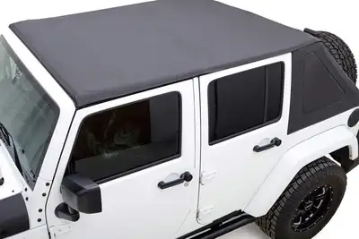 Rugged Ridge Voyager Top Blk Diamond S.cloth Tinted Window; 0718 Jeep Wrangler Jk