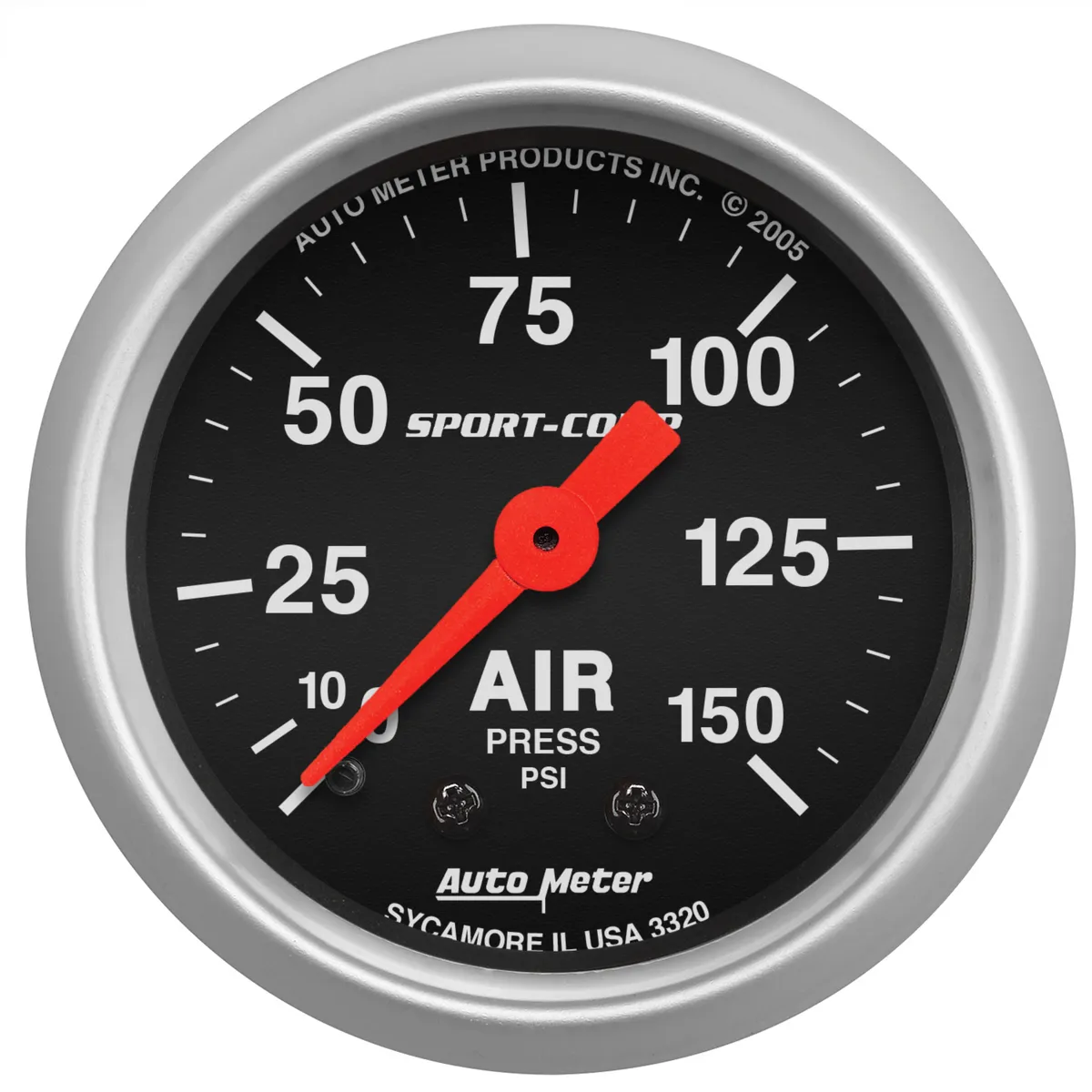 2-1/16 In. Air Pressure, 0-150 Psi, Sport-Comp product image