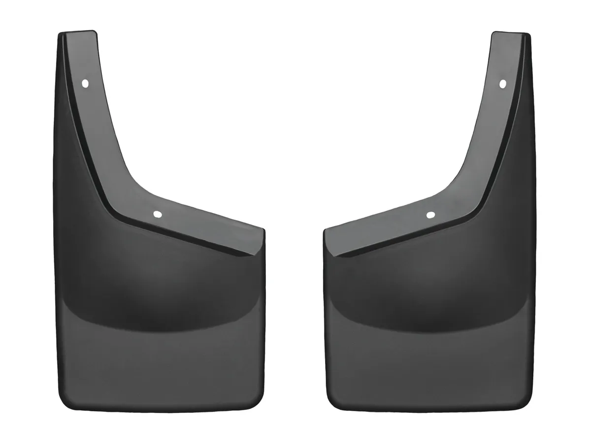 2011 + Ford Super Duty Black No Drill MudFlaps Fits Standard Models product image