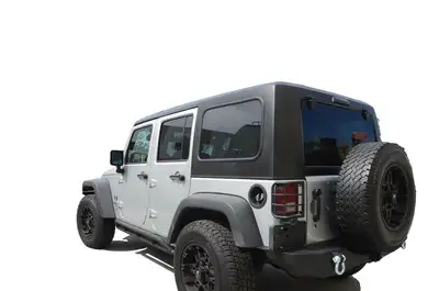 DV8 Offroad 0718 Wrangler 4DR 2pc Hard Top(Square Back)(Factory Style)(No Deforst no Wiper)