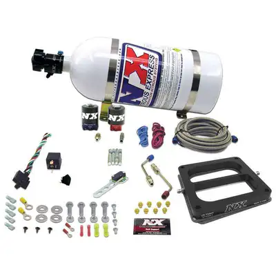 Nitrous Express Nitrous Express - Dom/Gasoline (100-200-300-400-500hp) With 10lb Bottle - 50070-10
