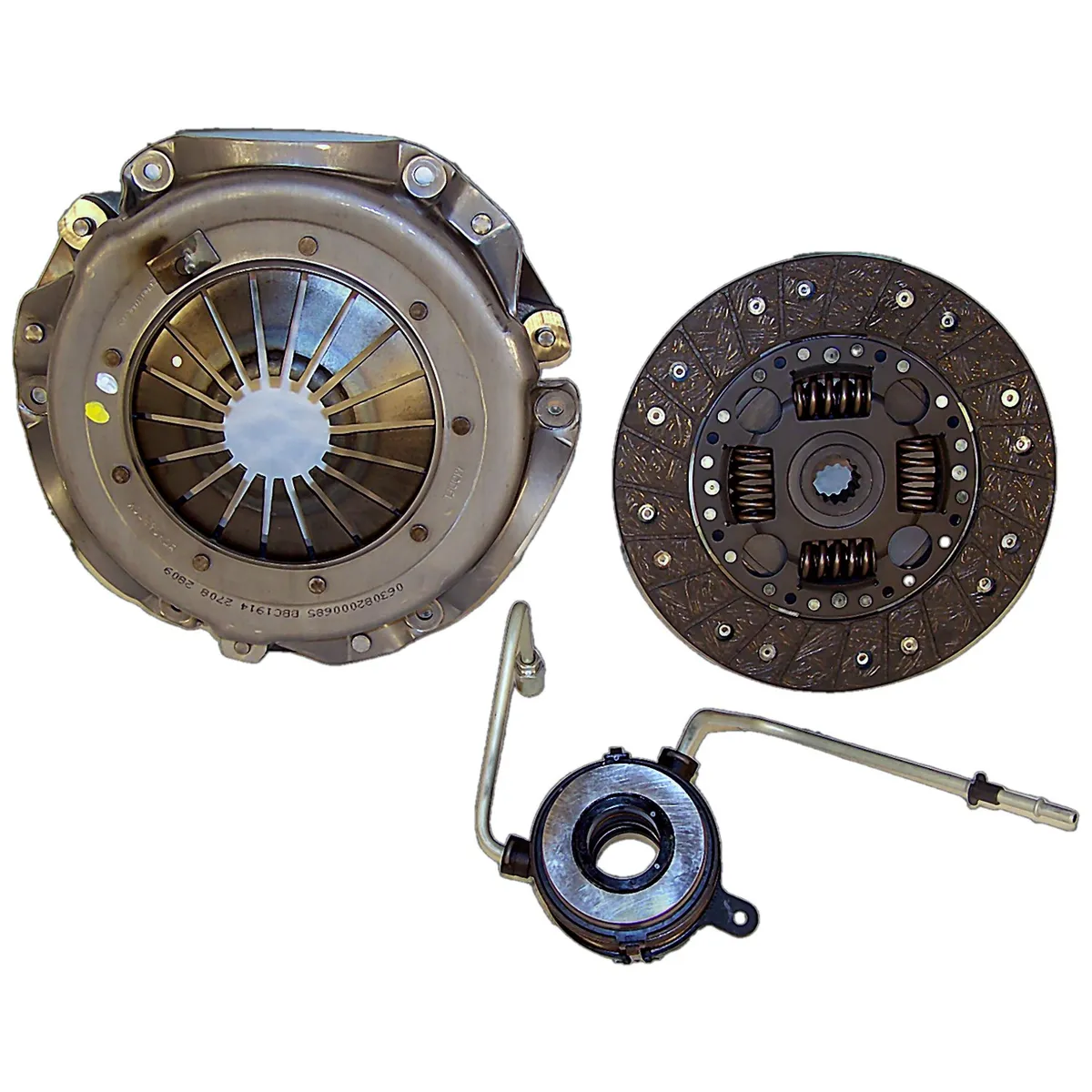 Clutch Kit; Incl. Clutch Disc/Pressure Plate/Clutch Control Unit/Pilot Bearing/Clutch Fork/Alignment Tool; 9.125 in. Clutch Disc; 14 Splines; .968 in. Spline Dia.; product image