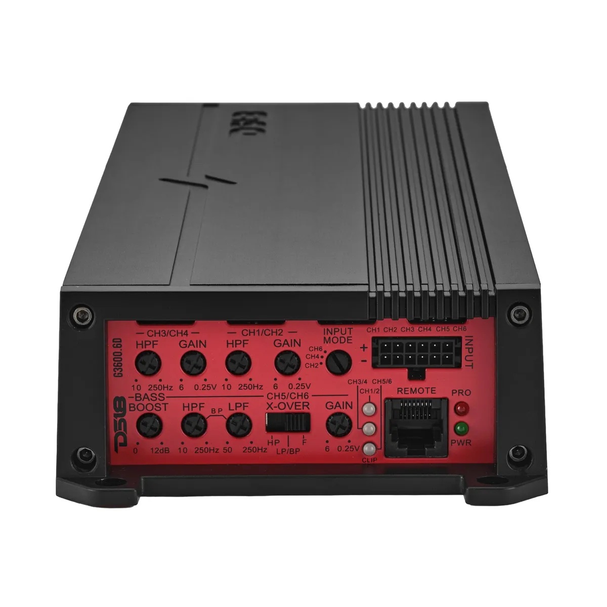 6-Channel | 3 x 500 @ 4Î© Bridge | 6 x 250 @ 2Î© | 6 x 200 @ 4Î© Watts RMS product image