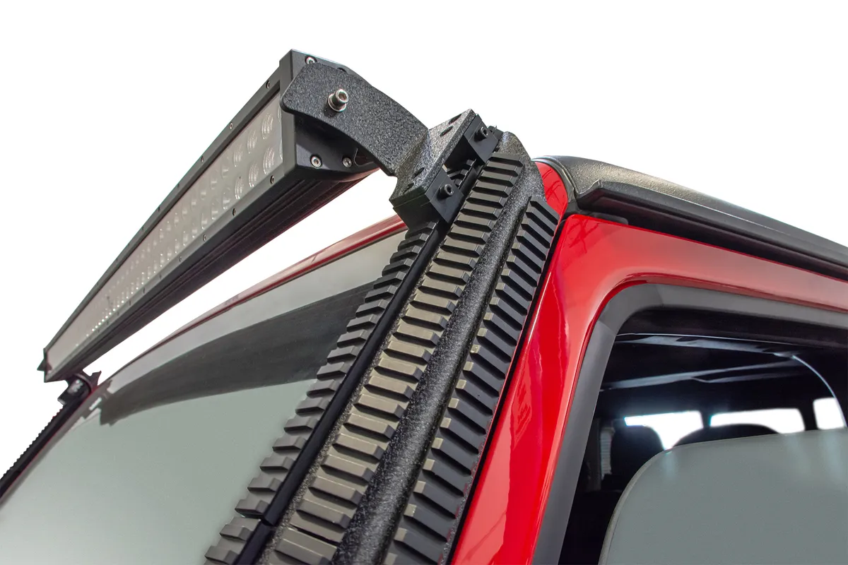 18+ Jeep Jl/ Gladiator Picatinny Rail a Pillar Light Mount DV8 Offroad product image