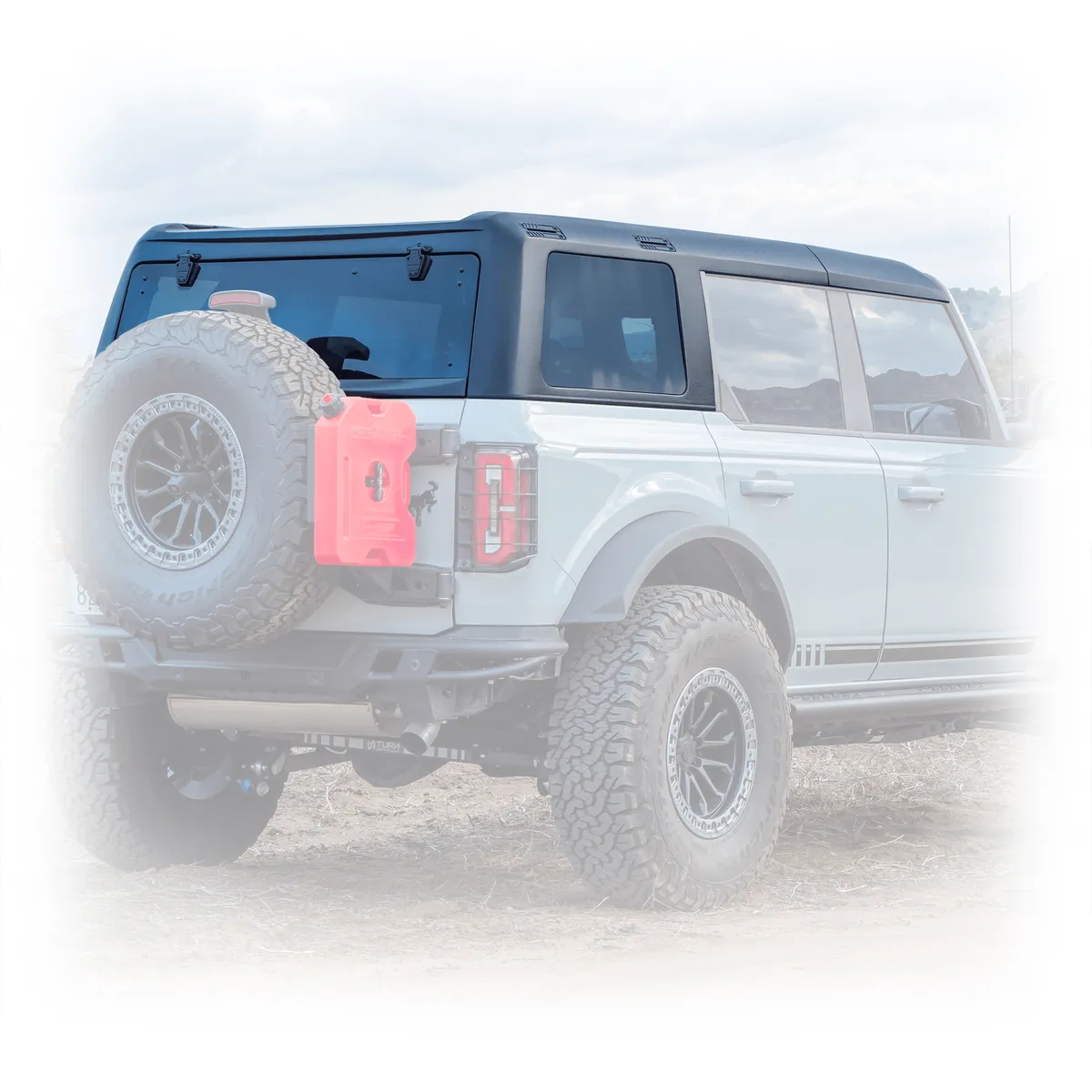 Turn Offroad 2021 Ford Bronco Hard Top (4 Door) Black/Badge Delete - HTBR-M4BD product image