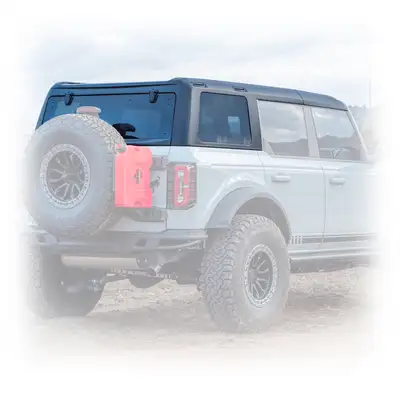 Turn Offroad Turn Offroad 2021 Ford Bronco Hard Top (4 Door) Black Badge Delete Black Foam Headliner HTBR-M4BDHL01