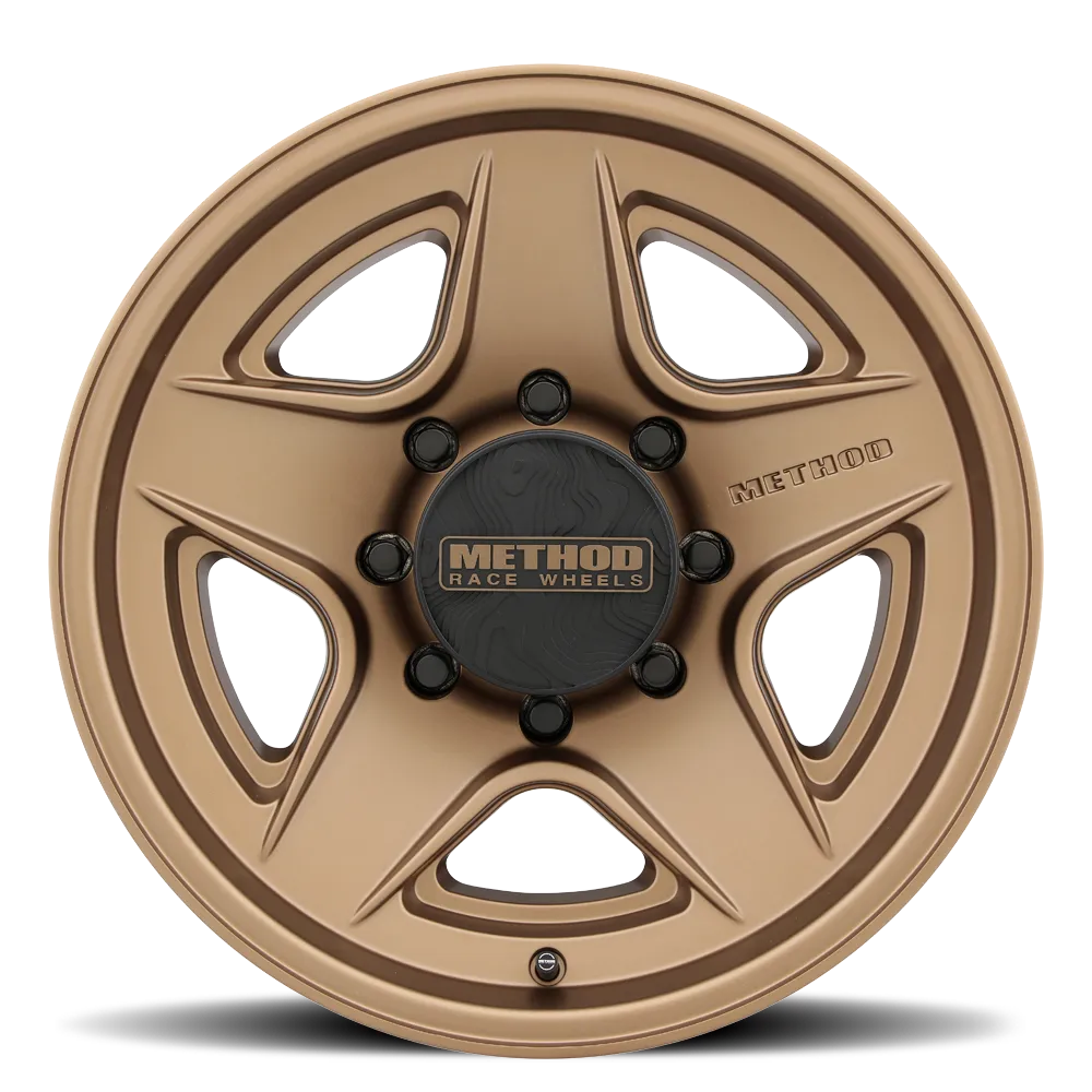 Aluminum Wheels 20x9 MR319 Bolt Pattern 8 On 170 Offset 18 Lip Size 1.06 Method Bronze BZ Method product image