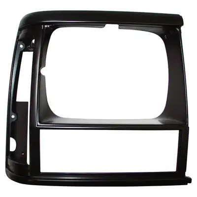 Crown Automotive Jeep Replacement 1991-1992 Cherokee XJ Right side; Black/Black bezel