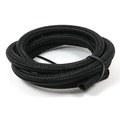 SpeedFx Blk Nylon ss Brd Hose -12an x 10'