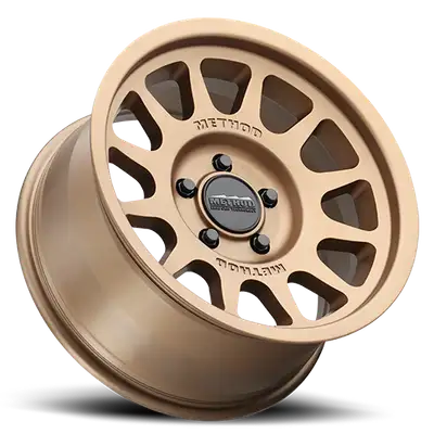 Method Race Wheels Aluminum Wheels 17x9 Bead Grip MR703 Bolt Pattern 5 On 139.7 Offset -12 Lip Size 1.18 Method Bronze BRZ Method