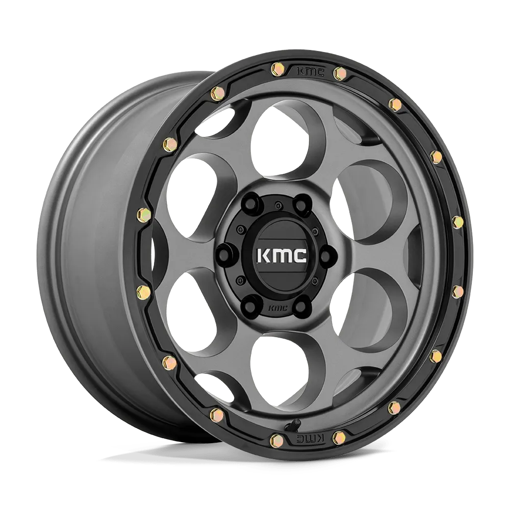 Dirty Harry 17x8.5 6x139.70 Satin Gray w/ Black Lip (0 Mm) product image