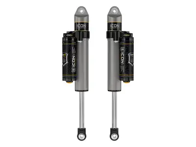 ICON Vehicle Dynamics Icon 2023-2026 Gmc Canyon/Chevrolet Colorado, 0-1” Lift, Rear, V.s. 2.5 Aluminum Series Shock Absorbers, Piggyback Reservoir w/ Cdev, Pair