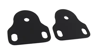 Kentrol Jeep CJ/YJ Interior Windshield Brackets Pair 76-95 CJ and Wrangler YJ Powdercoat Black Kentrol