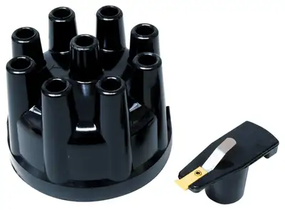 MSD Ford v8 Street Fire Cap And Rotor Kit For Socket Style Blac