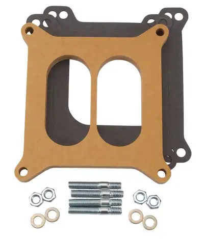 Edelbrock Edelbrock 8725 Carburetor Spacer #8725 Divided Center 1/2in Thick