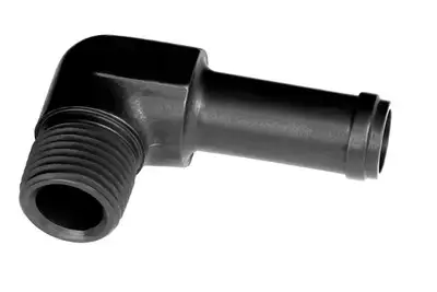 Redhorse Performance 1/4in Hose to 1/8in NPT Male 90Deg Black