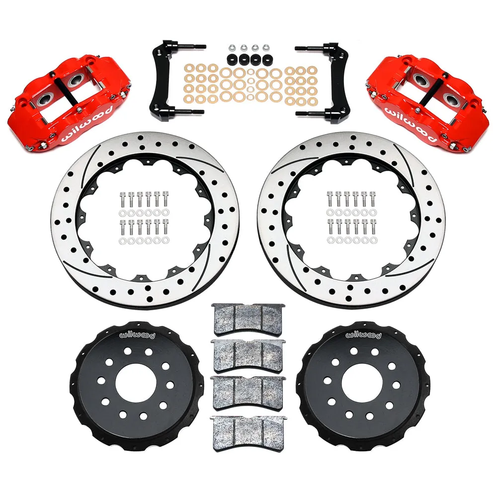 1997 - 2013 Cadillac, Chevrolet Forged Narrow Superlite 4R Big Brake Rear Brake Kit For OE Parking Brake - 140-9119 product image