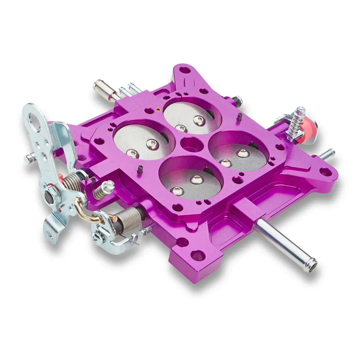 Carburetor Throttle Base Plate 4150 Model 650/700/750/800 CFM Mech. Sec. Carb Billet Aluminum Proform product image
