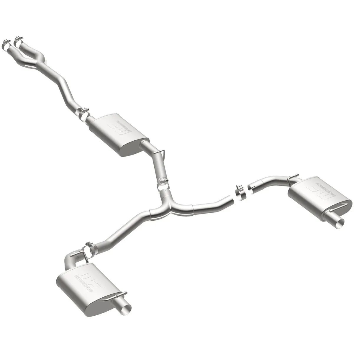 MagnaFlow Exhaust Products 19225 Street Series Stainless Cat-Back System product image