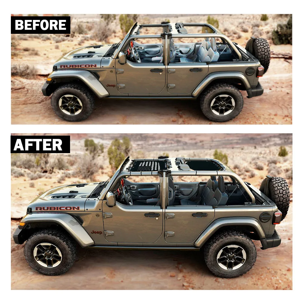 Jeep Bikini Mesh Sunshade Top for Wrangler JLU product image