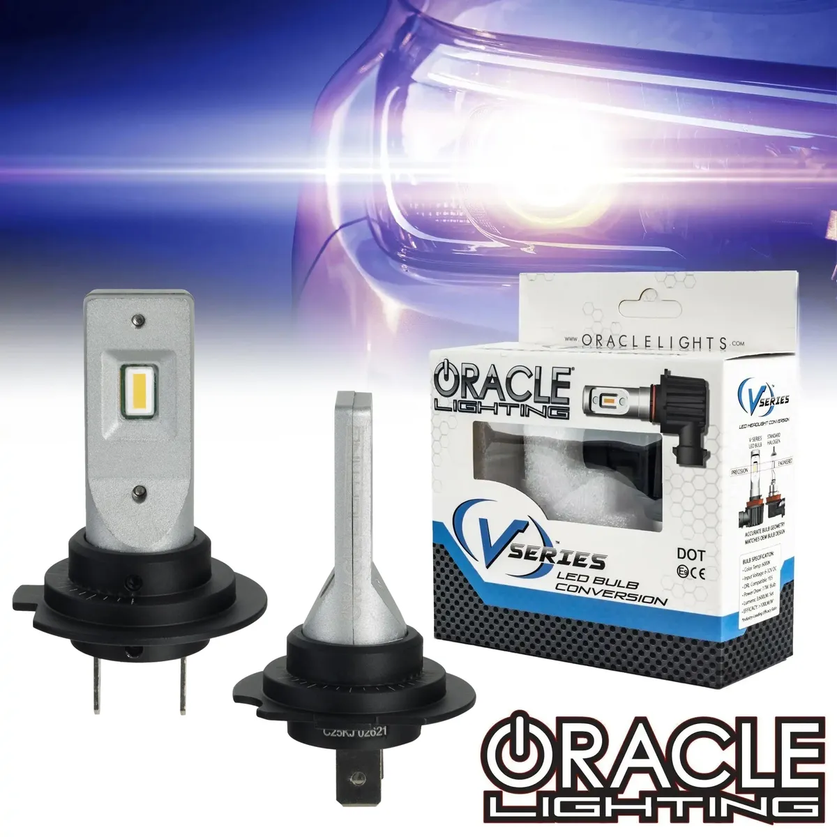 Oracle Lighting V5232-001 ORACLE Lighting H7 - VSeries LED Headlight Bulb Conversion Kit product image