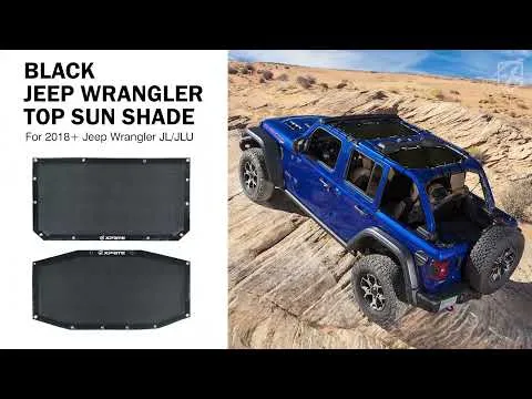 Jeep Bikini Mesh Sunshade Top for Wrangler JLU product image