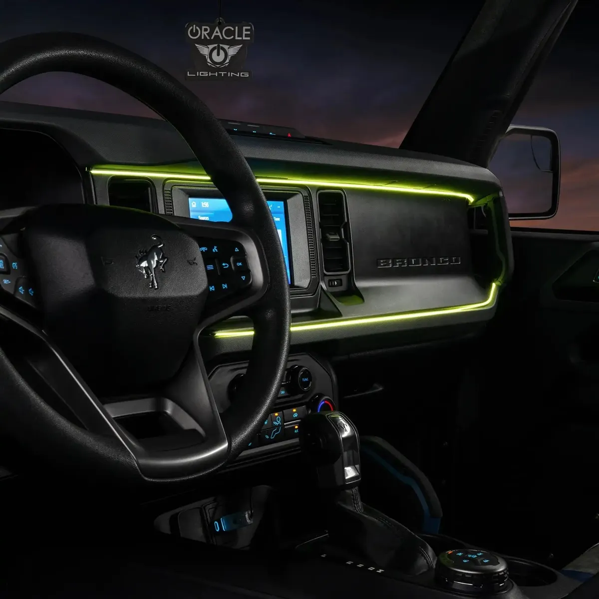 2021-2025 Ford Bronco Dynamic ColorSHIFT LED Dash Kit - USB Plug & Play Interior Lighting product image