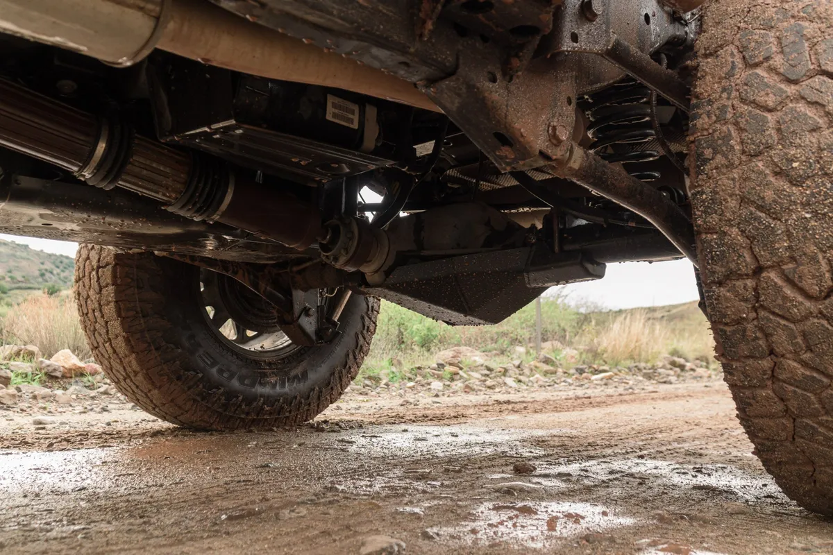 DV8 2007-2018 Jeep Wrangler JK Dana 44 Rear Differential Skid Plate SPJK-13 product image