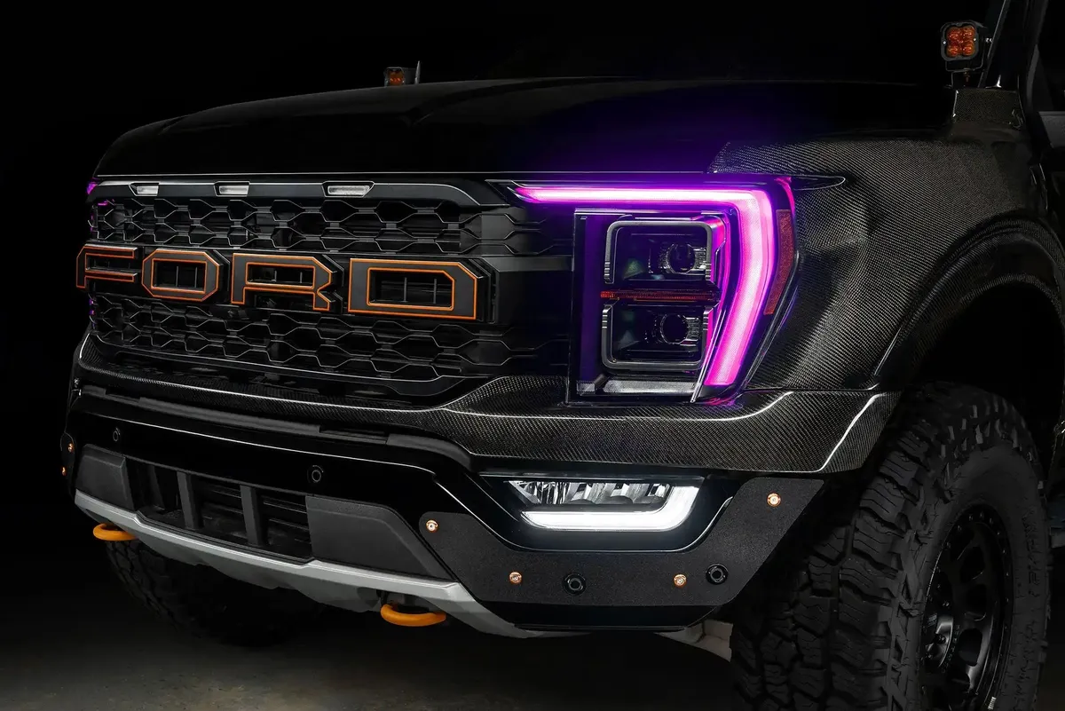 Oracle Lighting 2021-2022 Ford F-150 Colorshift Rgb+w Headlight DRL Upgrade Kit product image