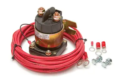 Painless Wiring High AMP Alternator Shutdown Relay Kit; Kit Incl. 250 Amp HD Solenoid/Wire Harness/Crimp-On Terminals/Mounting Hardware;